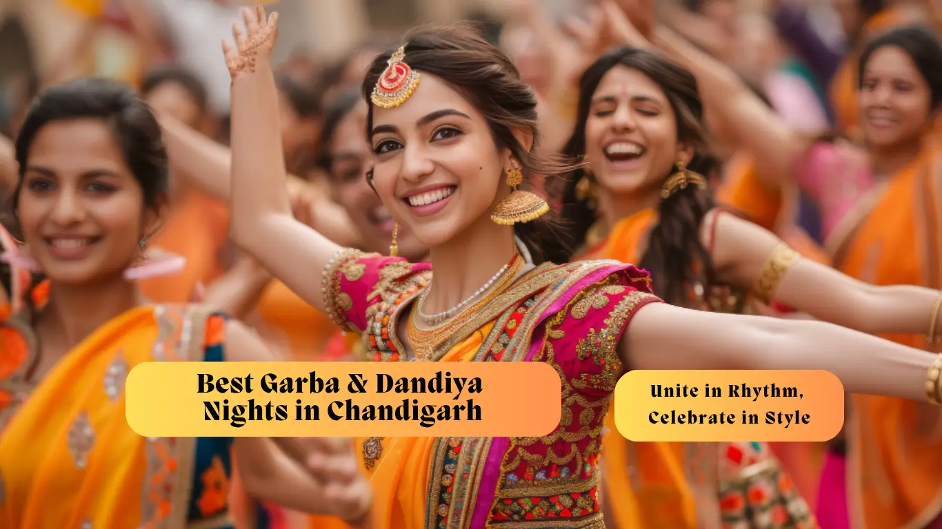 Garba nights Chandigarh, Dandiya nights Chandigarh, Navratri celebrations, Traditional dance, Cultural events, Community festivities, Vibrant music and dance, Chandigarh events, Navratri in Chandigarh, Kalagram Chandigarh, Gujarat Bhavan, Hyattregency Chandigarh, Dandiya Nights in Chandigarh, Garba Nights in Chandigarh