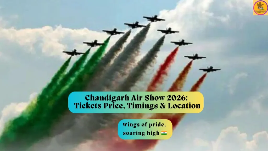 Chandigarh air show 2026 tickets, Chandigarh air show ticket price, Chandigarh air show 2026, Chandigarh sukhna lake air show tickets, Air show chandigarh 2026 timings, Chandigarh tourism, Chandigarh Tourism app, air show chandigarh tickets online, chandigarh tourism air show tickets, chandigarh tourism air show, air show chandigarh, chandigarh air show