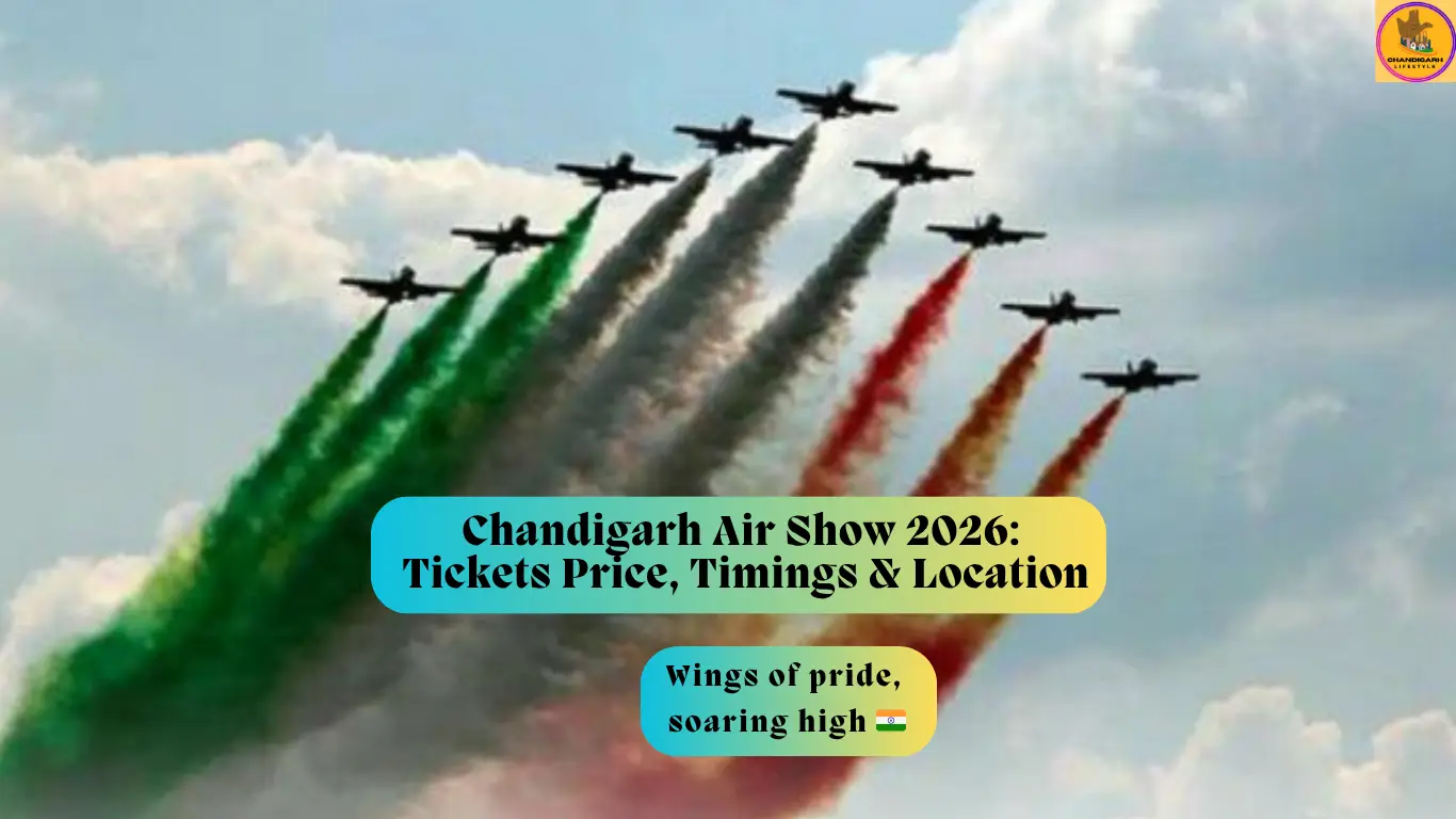 Chandigarh air show 2026 tickets, Chandigarh air show ticket price, Chandigarh air show 2026, Chandigarh sukhna lake air show tickets, Air show chandigarh 2026 timings, Chandigarh tourism, Chandigarh Tourism app, air show chandigarh tickets online, chandigarh tourism air show tickets, chandigarh tourism air show, air show chandigarh, chandigarh air show